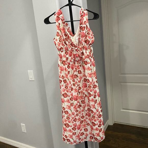 Floral Pink Mini Dress - Picture 7 of 9